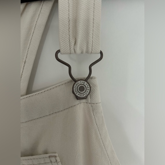 We The Free Ziggy Denim Overalls parchment color - Picture 11 of 11